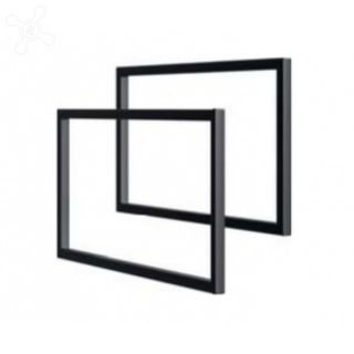 Комплект ножек для тумбы Aqwella Fargo, черный